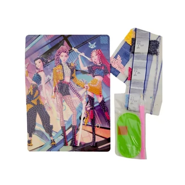 K-POP Démonvadászok gyémántfestő szett