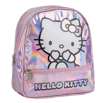 Hello Kitty Iridescent hologrammos hátizsák, 23 cm 