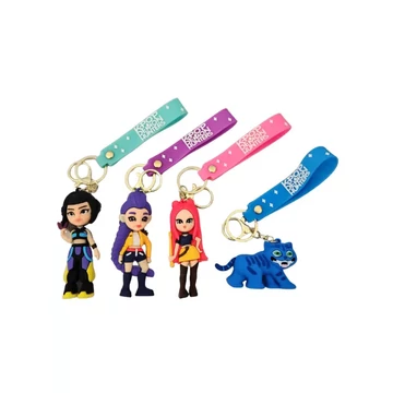 K-POP Démonvadászok kulcstartó pánttal