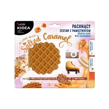 Kidea, Illatos napló radírral és ceruzával (sós karamell)