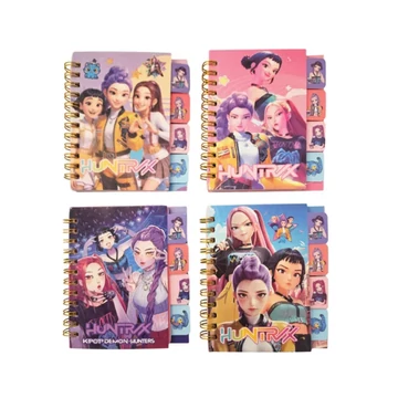 K-POP Démonvadászok vonalas notesz