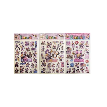 K-POP Démonvadászok pufi matrica