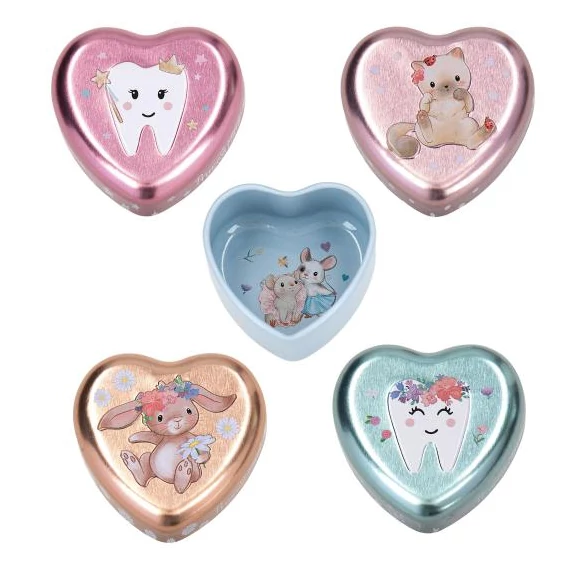 Mimi Princess szív alakú fémdoboz