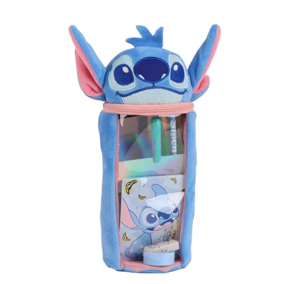 Disney Lilo és Stitch plüss töltött tolltartó