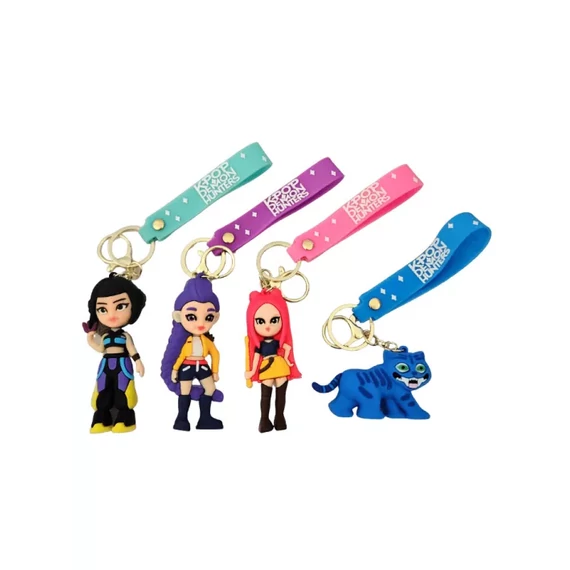 K-POP Démonvadászok kulcstartó pánttal