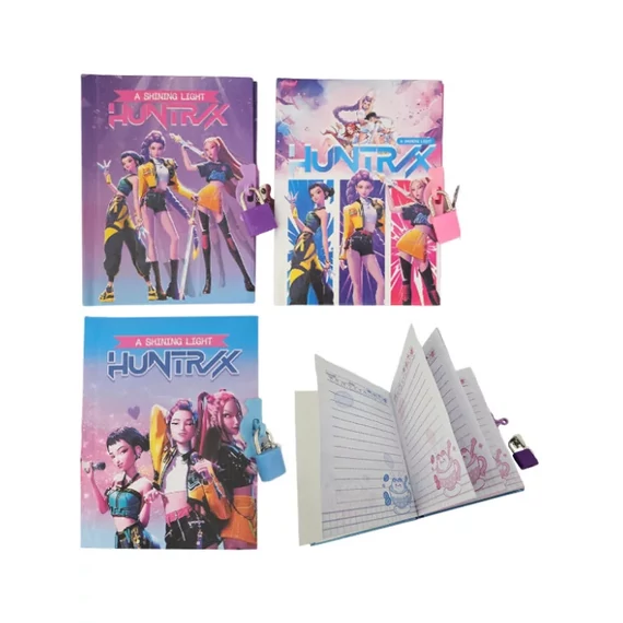 K-POP Démonvadászok napló kulccsal